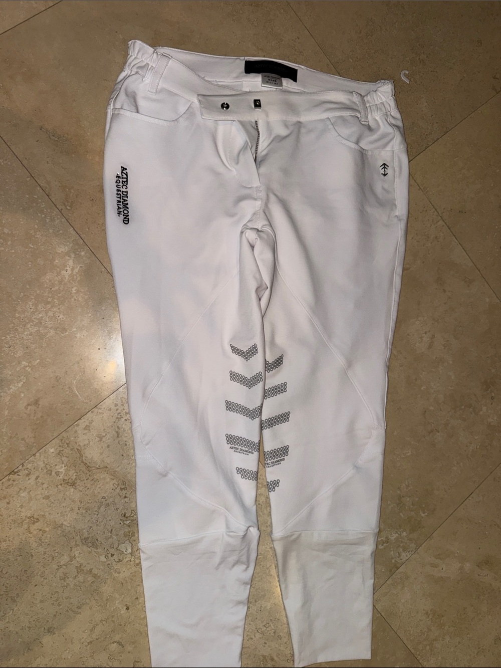 White women’s Performance Equestrian Breeches